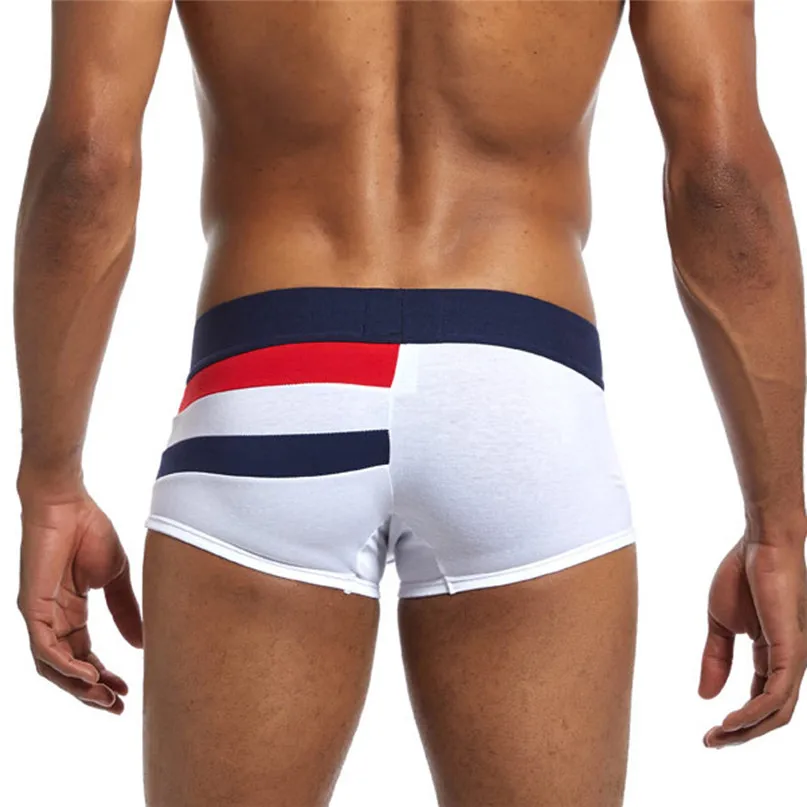 Mens Underwear Soft Boxs Briefs Underpants Knickers Shorts Sexy Underwear Swim Briefs flat-paneled panties #2h25 (11)