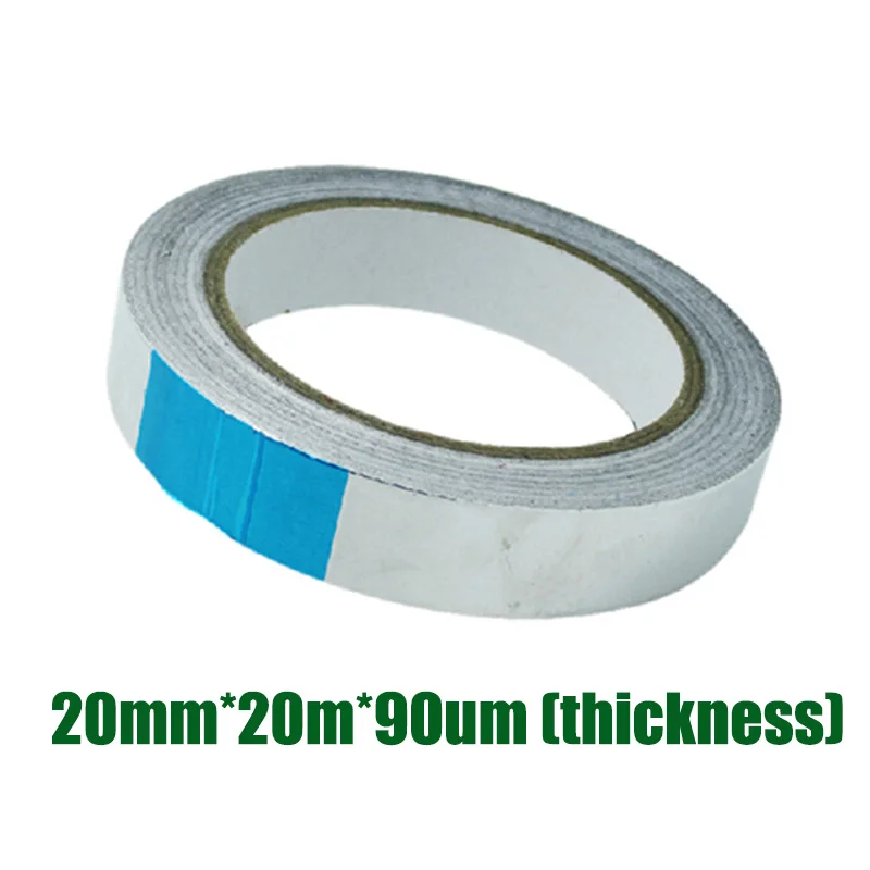 20mm*20m*0.09mm BGA Aluminum adhesive Tape Heat Resistant Sealing tape