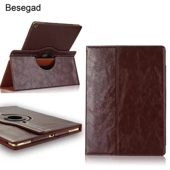 

Besegad 360 Rotating Smart PU Leather Case Cover Skin Shell Stand Holder for Apple Tablet iPad i Pad Pro 12.9 inch Accessories