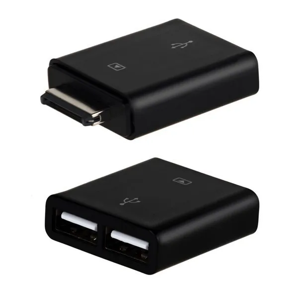 Двойной USB с 2 портами(стандарт хост-адаптер OTG для ASUS Eee Pad EeePad трансформатор TF101 TF101G TF201 TF300 TF300T TF3OOTG Infinity TF700 SL101