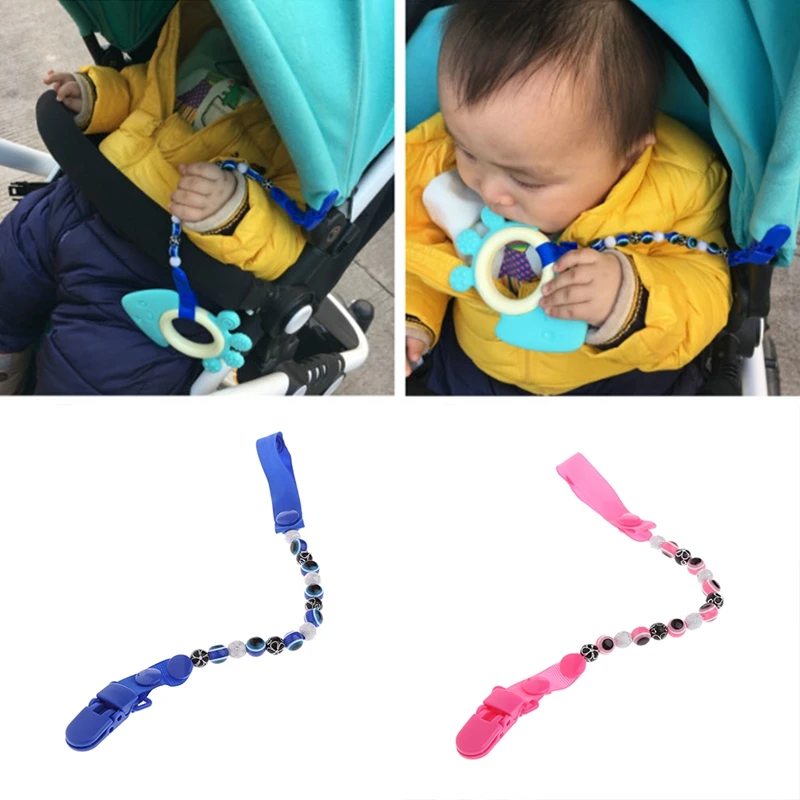 Baby Stroller Supplies Strap fixed stroller chain teether strap Anti Drop Toy Fastening Pacifier