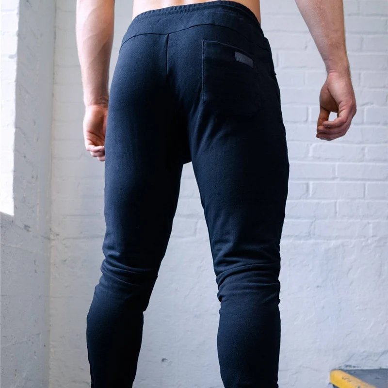 Новые спортивные штаны для пробежек, Мужские штаны для бодибилдинга, одежда для бега, осенние спортивные штаны с карманами, мужские спортивные штаны