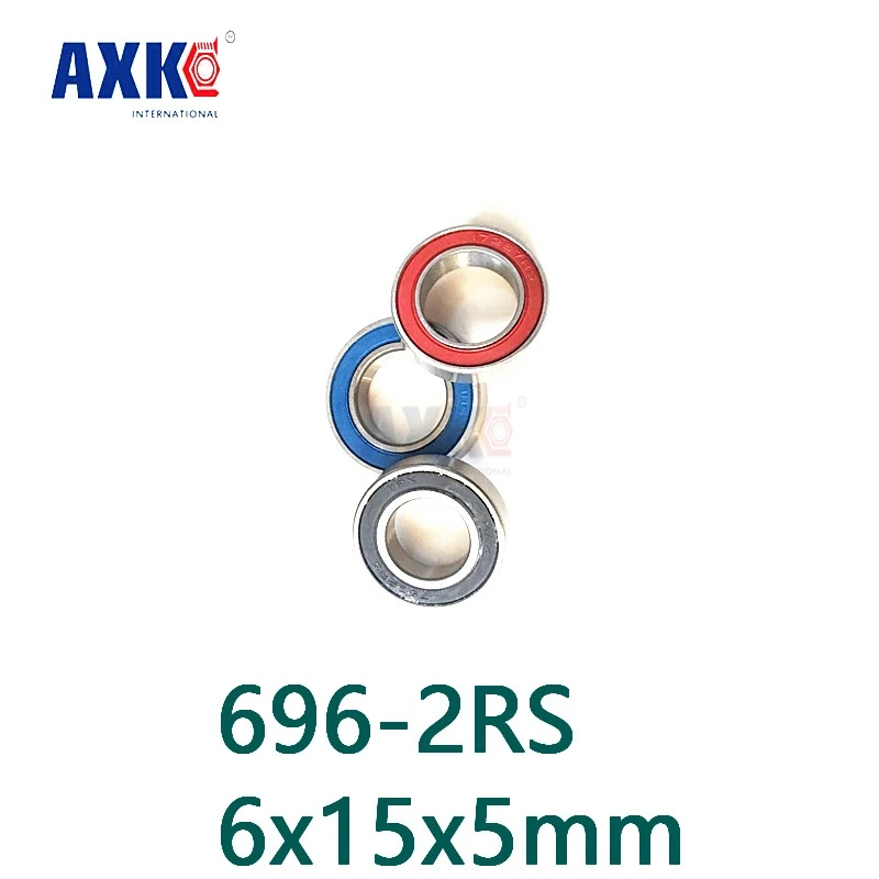 

Axk Free Shipping 696-2rs 696 Hybrid Ceramic Deep Groove Ball Bearing 6x15x5mm 696 Rs Cb