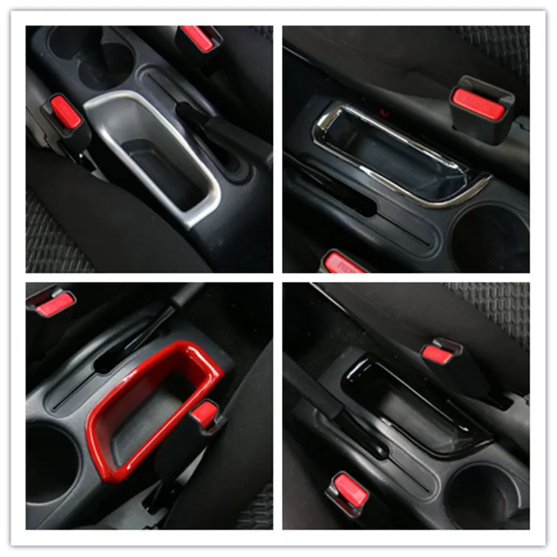 Ручной тормоз панель наклейка для Suzuki Jimny ящик для хранения, украшение крышки ABS отделка стикер авто украшение интерьера автомобиля аксессуары