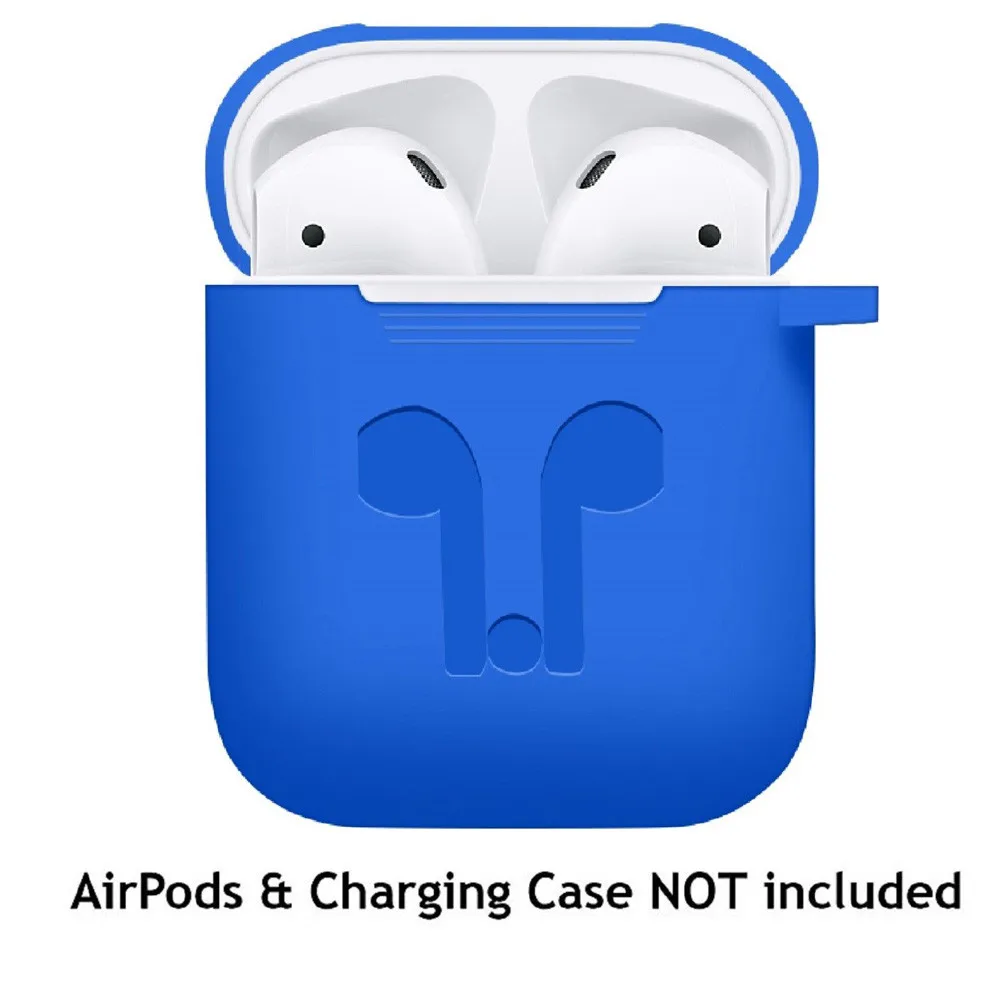 For AirPods Silicone Case Cover Protective Skin for Apple Airpod Charging Case For Airpods Silicone Cover