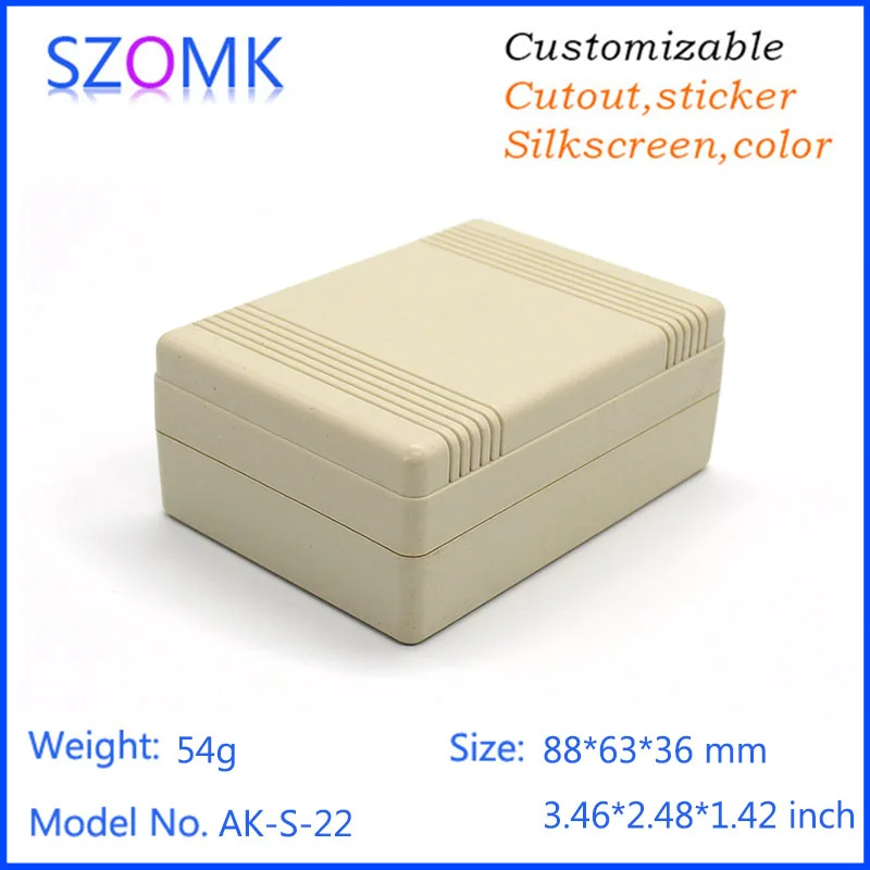 plastic enclosure for electronics control box szomk diy enclosure junction box plastic housing small abs instrument enclosure distribution box black plastic box enclosure electronics case (8).jpg