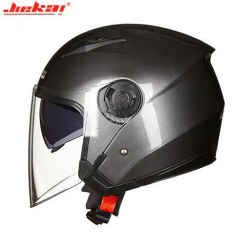 

JIEKAI Motorcycle Helmet Motorbike Motocross Casco Moto Helmet For Motorcycle Racing Half Face Helmet Crash Dual Lens