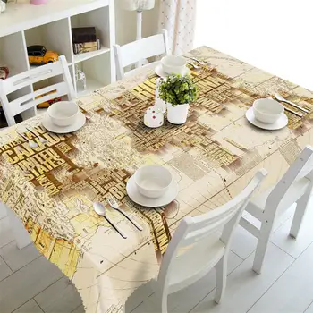 

gold table cover Round table cloth rectangular Waterproof wedding Coffee party Cabinet cover Customized size Letter Pillowcase