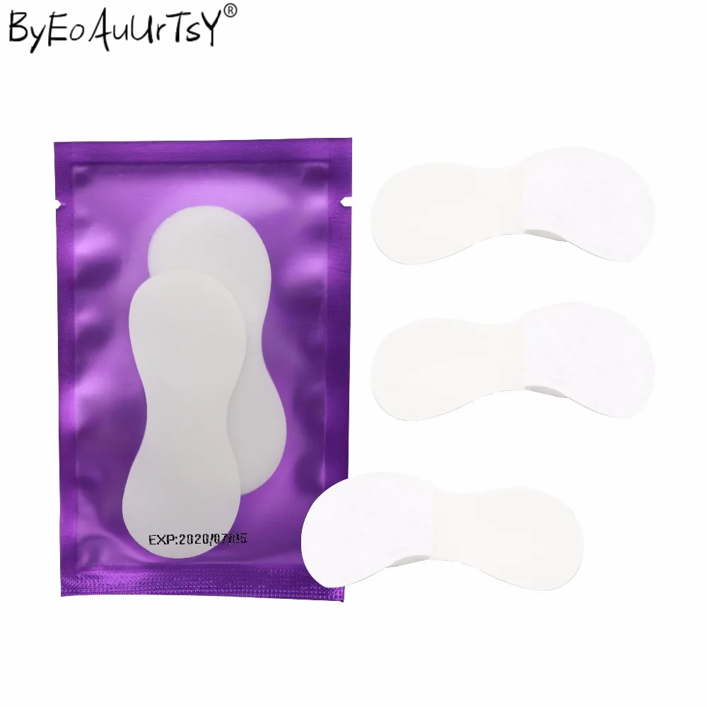 100pairs Individual Eyelash Extension Pads Silk Eye Patches Under Eyepatch for Eyelash Extension Remover Makeup Tool (16)