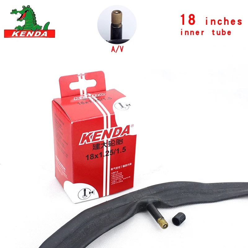Kenda Bicycle Inner Tube 14 16 18 inch 1.5-1.75 1.75-2.125 AV FV BMX foldable Bike Tire Cycling rubber Tire Rubber Tube Parts