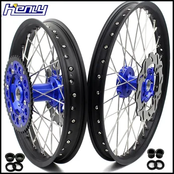 

21/18 COMPLETE ENDURO WHEELS SET FOR KAWASAKI KX250F KX450F 2015-2018 FRONT 270MM DISC