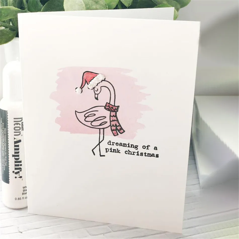 

Naifumodo Flamingo Metal Cutting Dies Scrapbooking and Card Making New 2019 Wedding PaperFrame Embossing Stencil carft Dies Cut