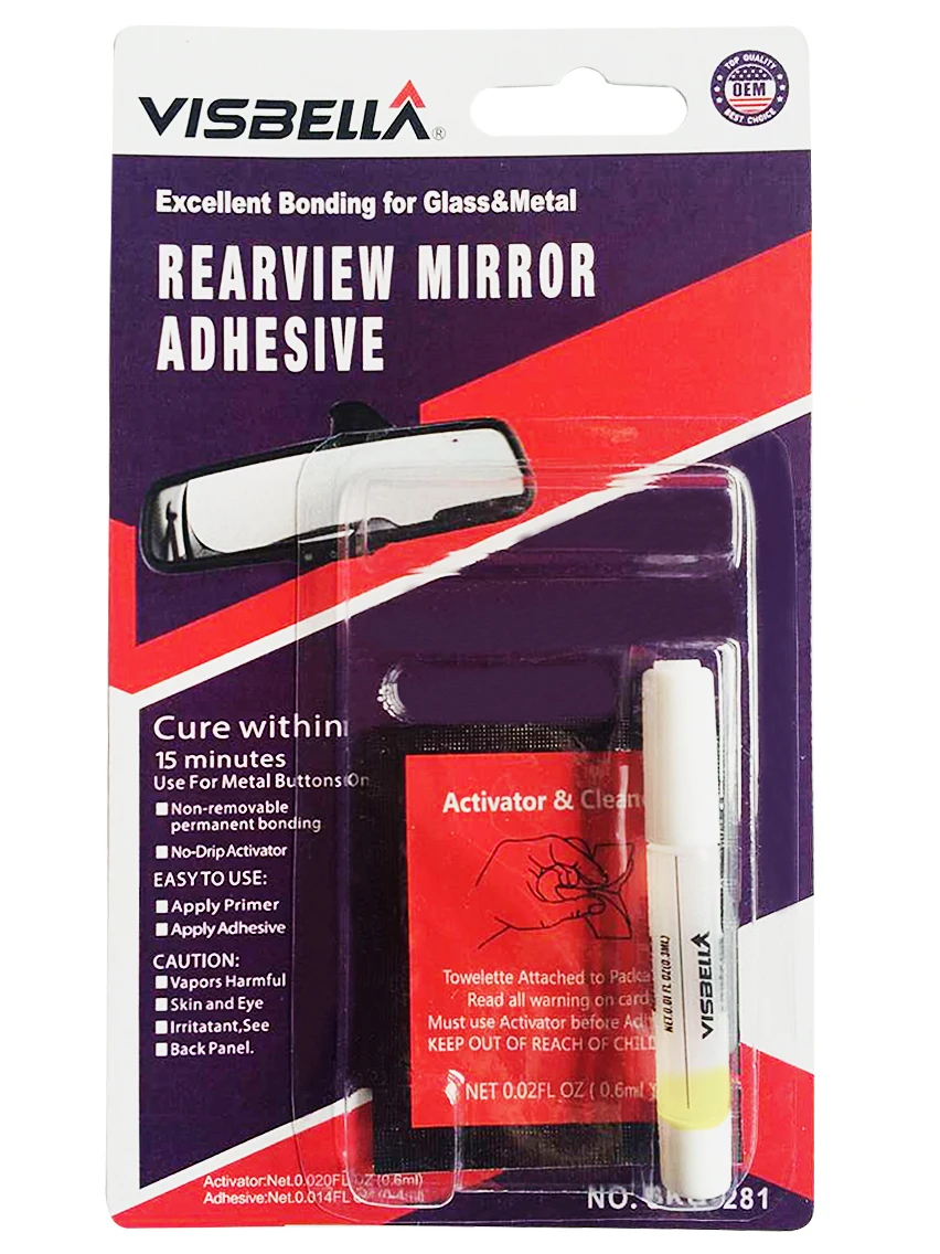 Buy Visbella Auto Car Rearview Mirror Adhesive Glass