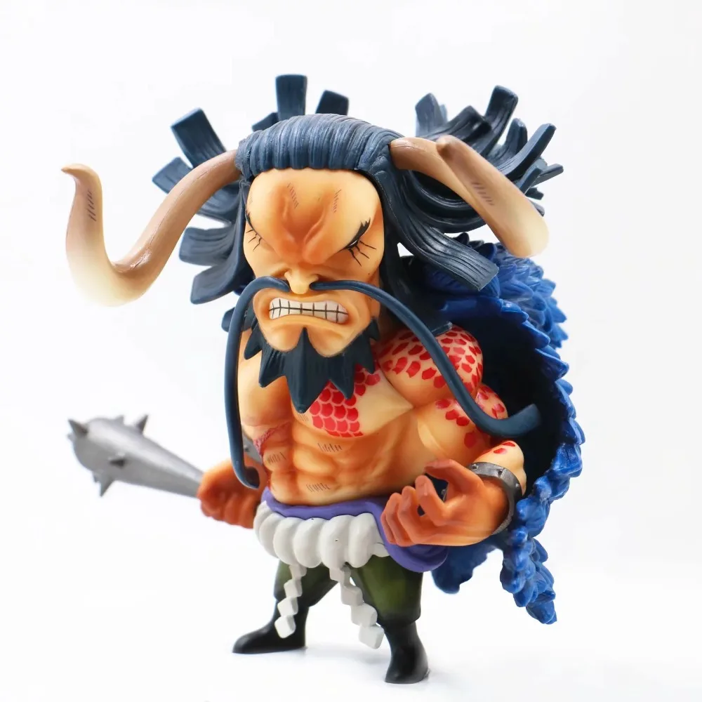 Аниме One Piece Four King Kaido звери Пираты ПВХ фигурка Коллекционная модель игрушки кукла