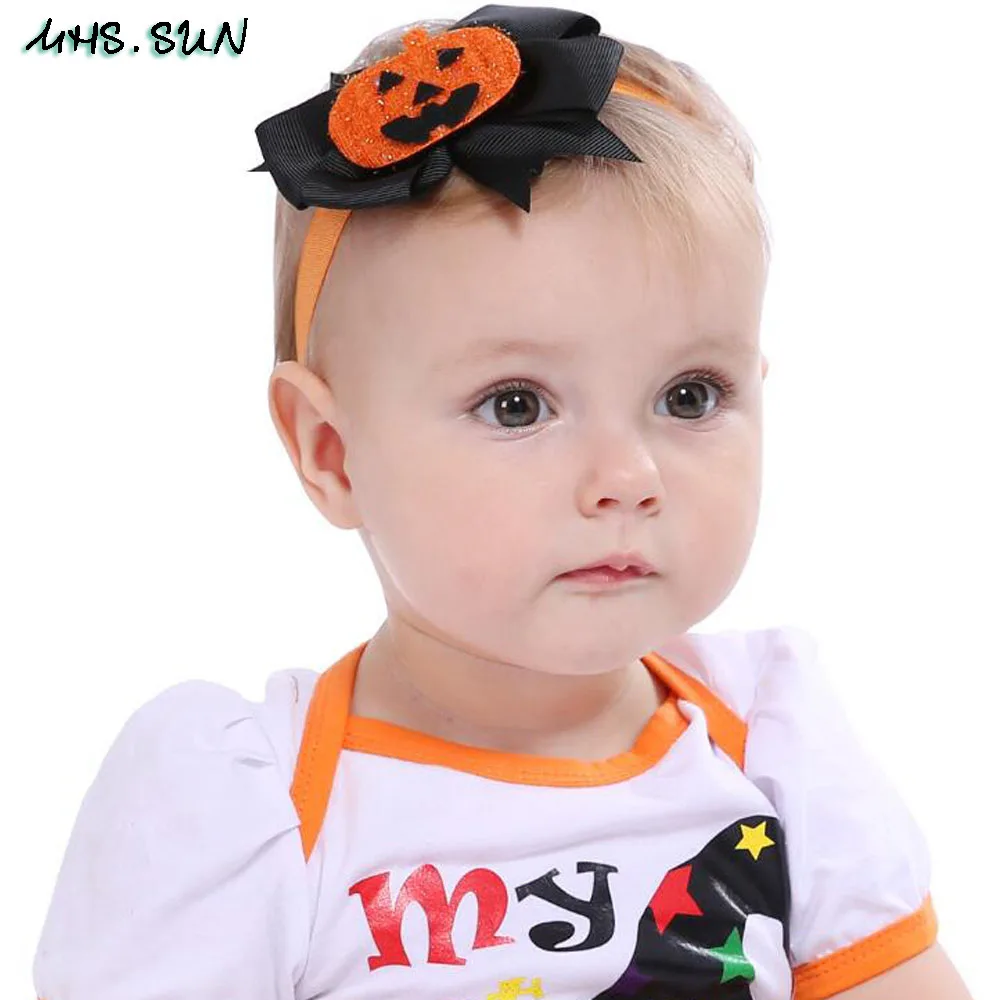 MHS.SUN Halloween party ornament kids girls hairbands headwear cute