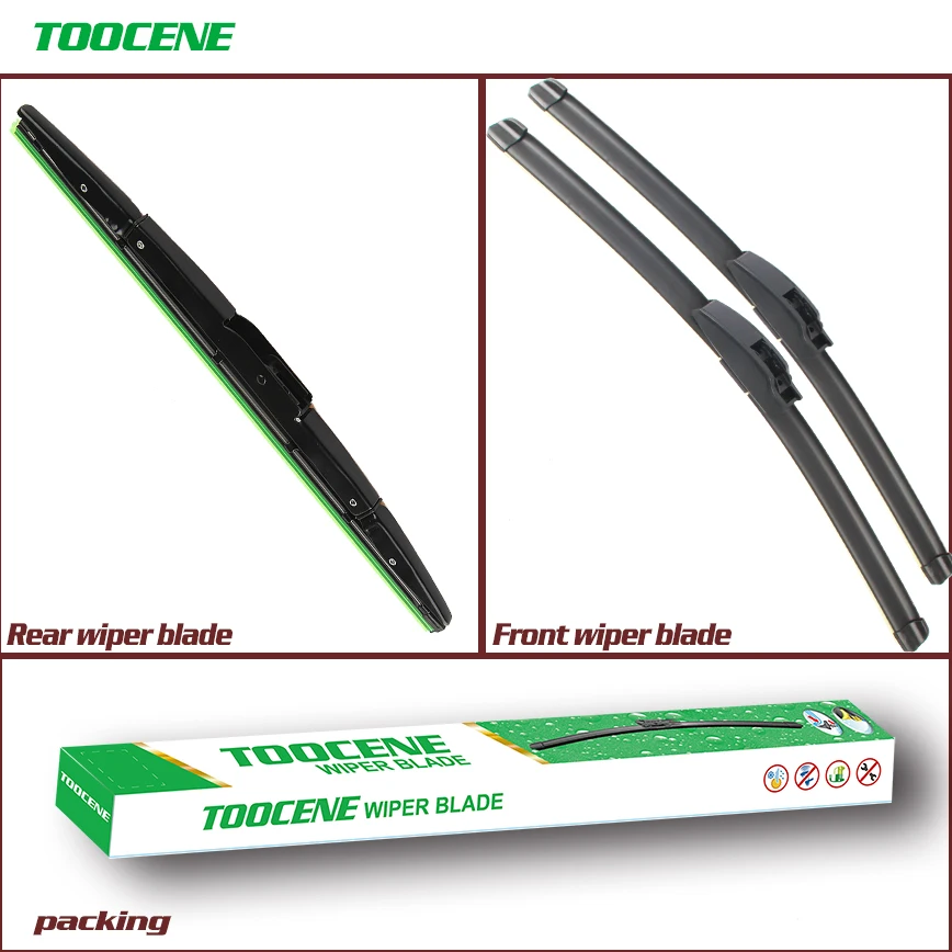

Front And Rear Wiper Blades For Honda CRV CR-V 2012-2016 Windshield windscreen Wiper Auto Car Styling 26+14+13