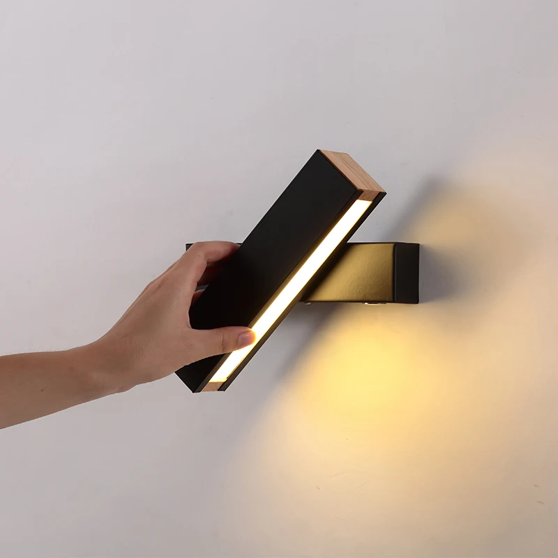 

Nordic Creative Led Bedside Mirror Lights Concise Modern Fashion Bedroom Corridor Wall Lamp Sconce Bathroom Lighting Wall Lamp