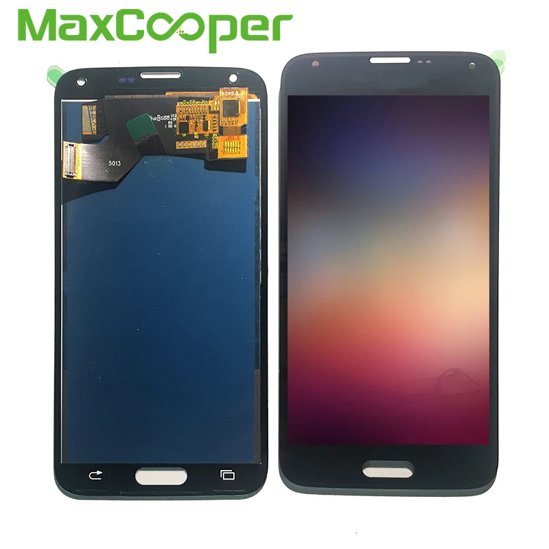 Регулируемая яркость TFT 5 1 &quotдля Samsung Galaxy S5 SM-G900 G900 G900F ЖК-дисплей + цифровой