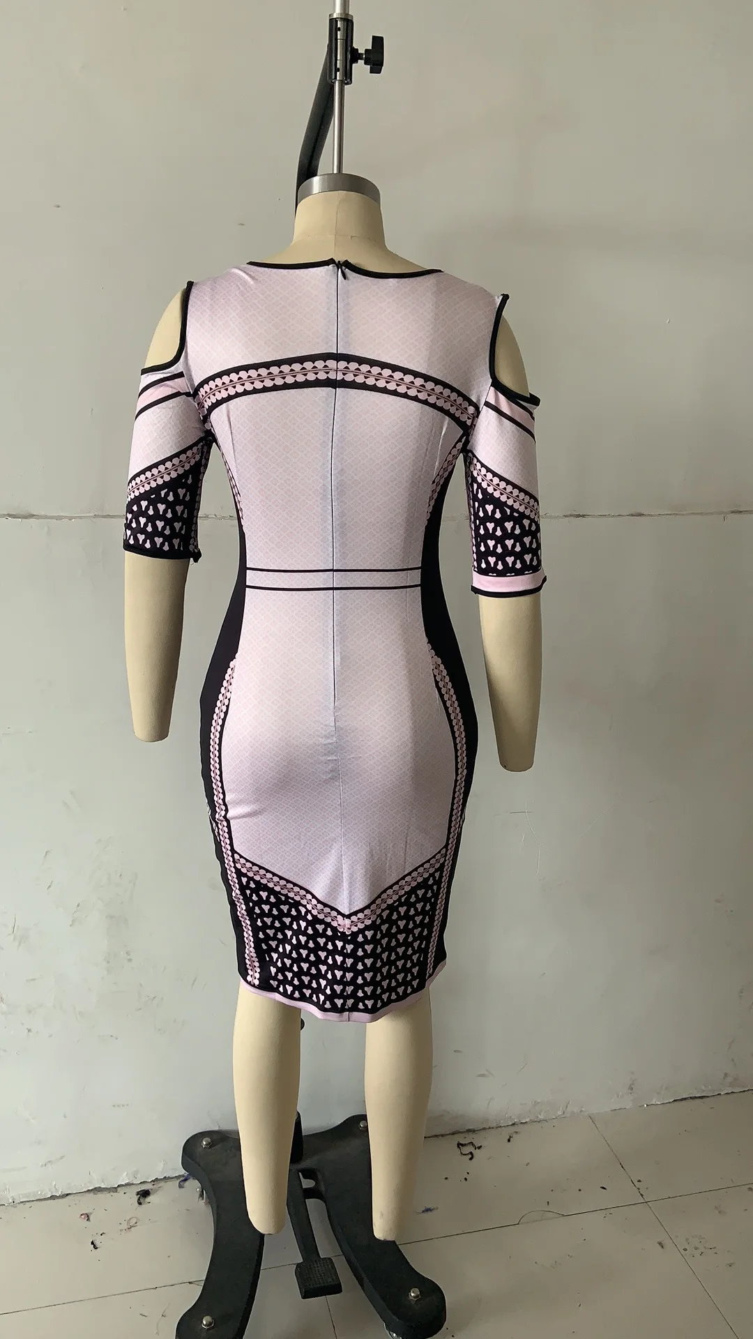 Новое летнее сексуальное модное Стильное женское платье с принтом размера плюс длиной до колена S-5XL