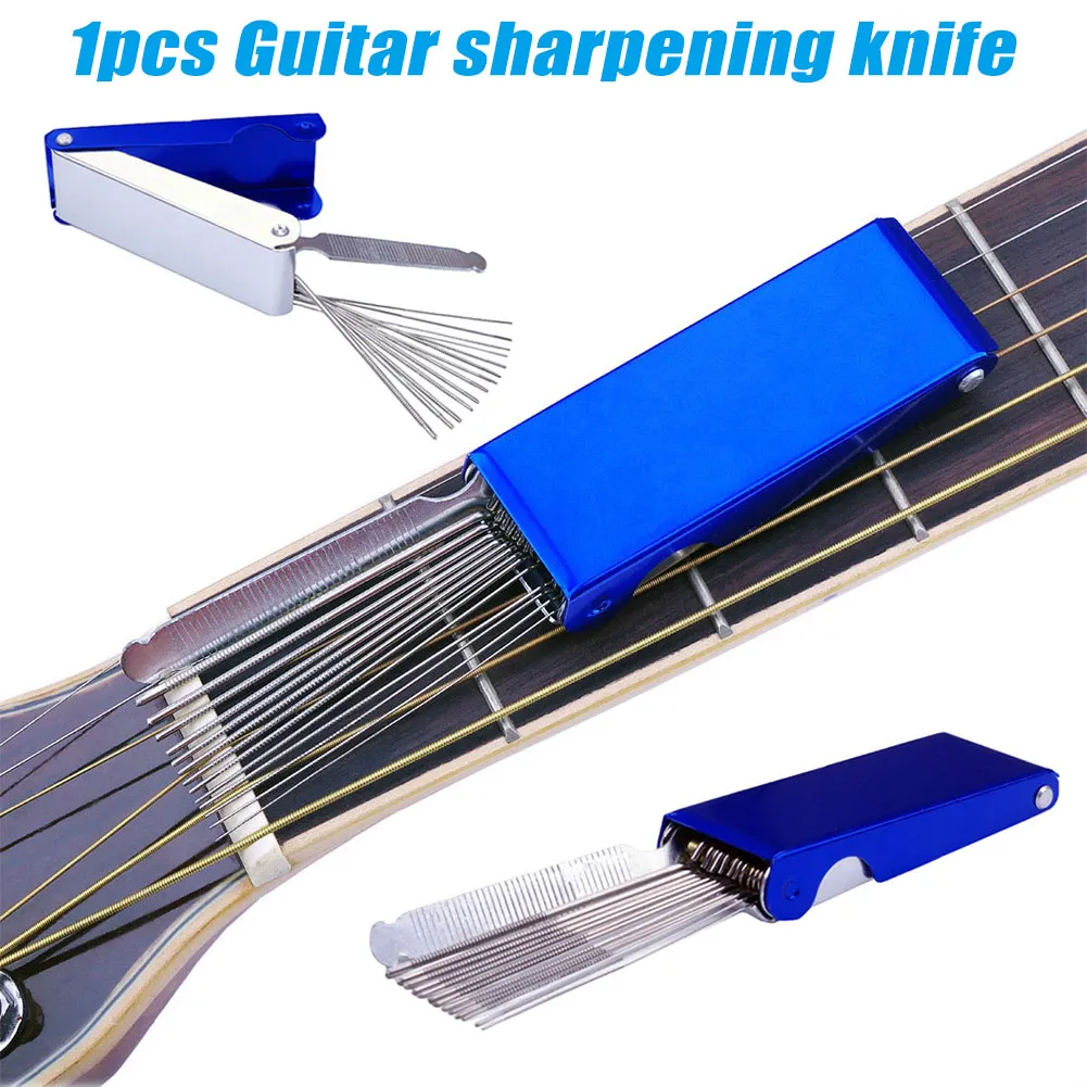2019 New Guitar Bass Ukulele Nut Bridge Saddle Grooves Sanding Files