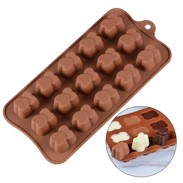 3D Chocolate Mold Baking Nonstick Jelly Pudding
