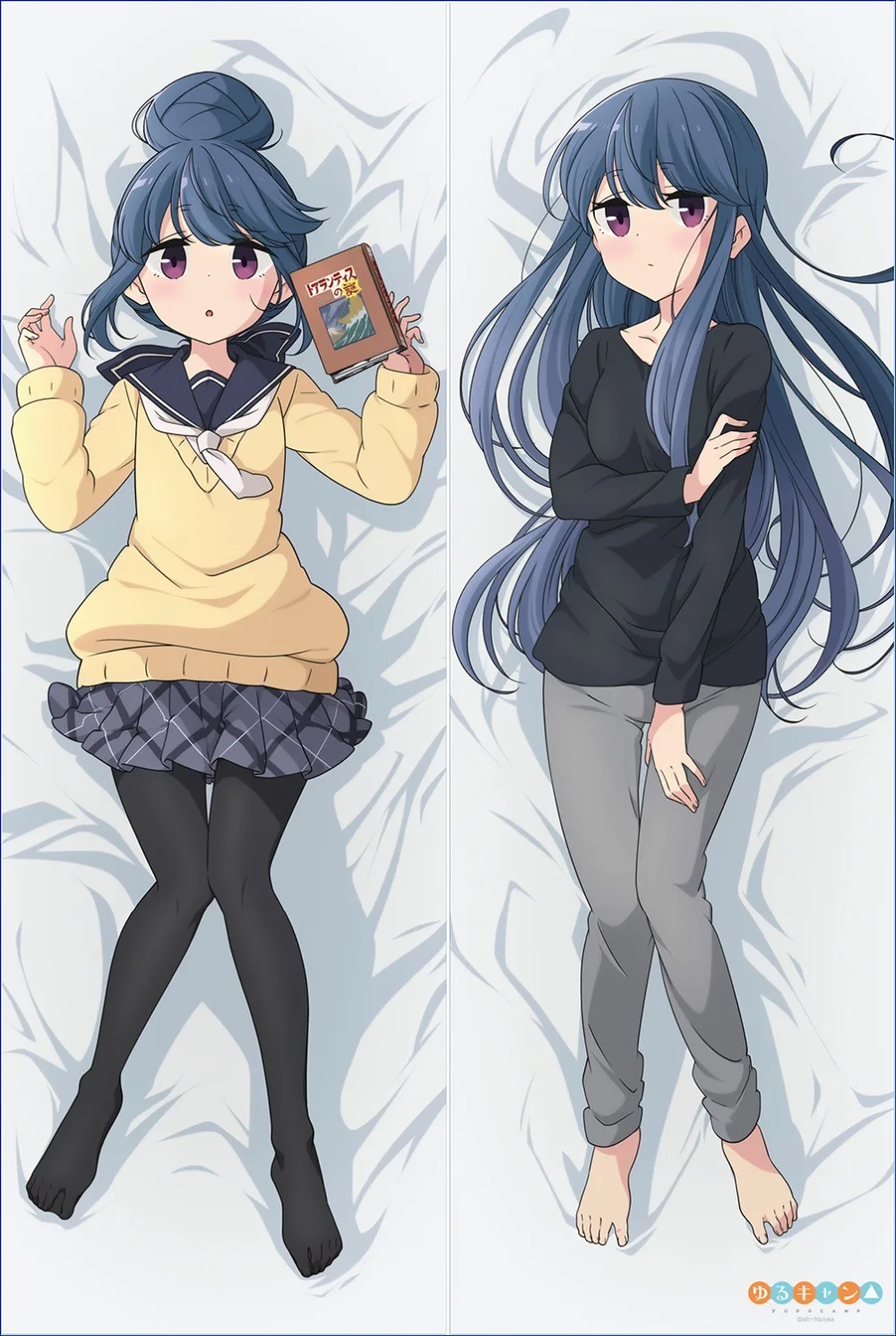 Laid-Back Camp Dakimakura Aoi Inuyama Anime Girl Hugging Body Pillow Case Covers