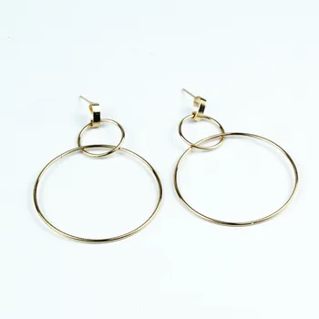 Mega Hoop Punk Style Earring Earrings & Studs Mega Hoop Punk Style Earring