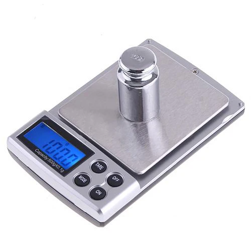 500g/0.1g Digital Electronic Pocket Gold Jewelry Weighing Weigh Scale