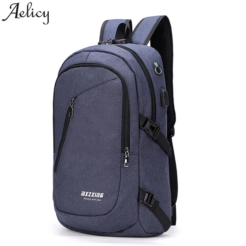 

Aelicy women Backpack @@ Unisex USB Men Backpack Fashion Casual Travel girls boys Bagpack mochila feminina 2018 dropshipping hot