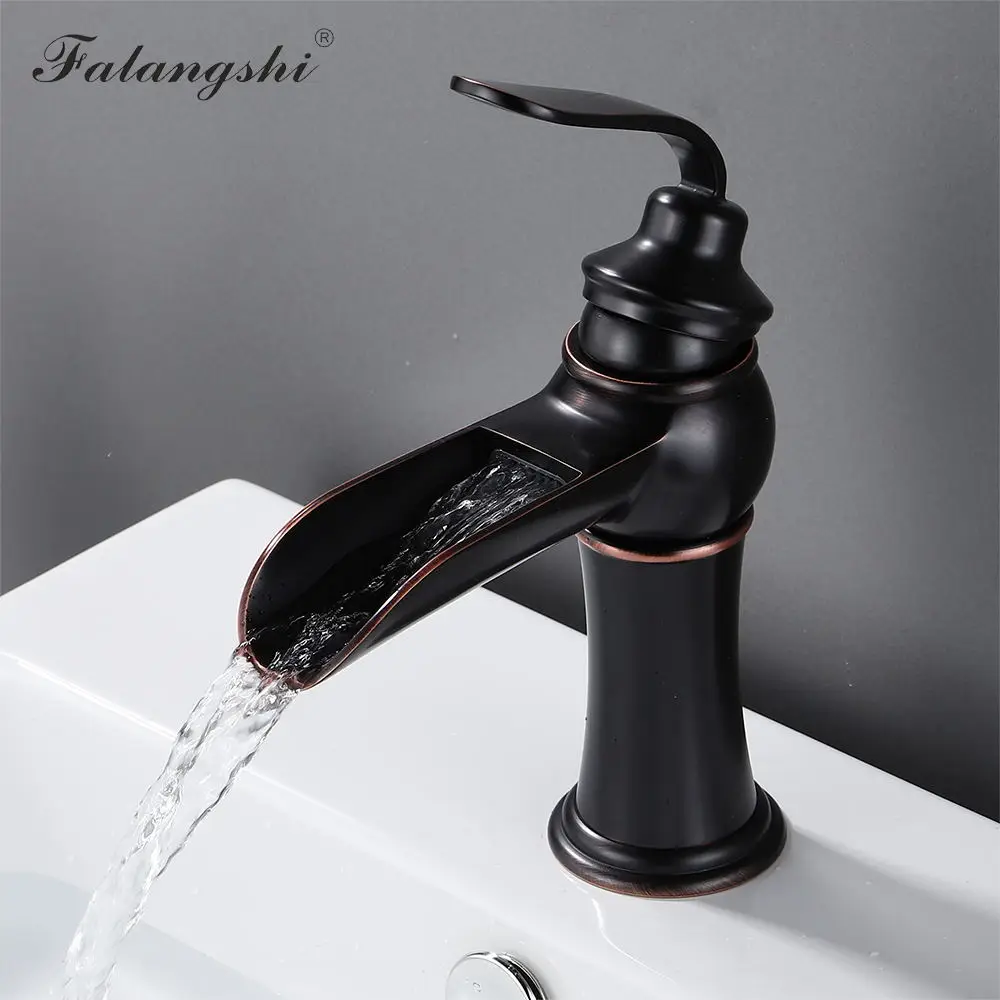 

Basin Faucet Brass Mixer Deck Mounted Bathroom Washbasin Taps Vanity Sink Mixer Single Handle Water Taps Torneira WB1063