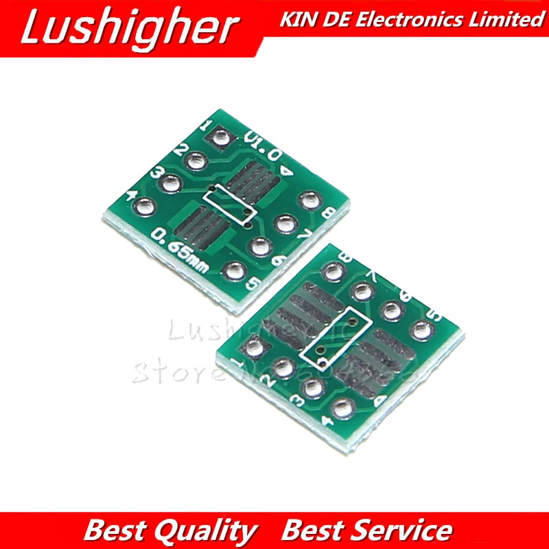 30 шт. Diy PCB плата комплект SMD поворот в DIP адаптер преобразователь пластина FQFP SOP8 SOP14