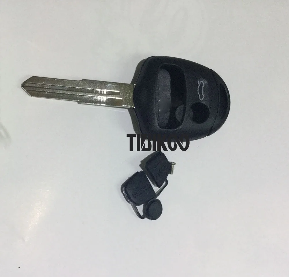 Mitsubishi Lancer -EX Outlander Grandis remote key shell 3 button Left Blade (18)-2