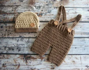 crochet baby pants with suspenders pattern free