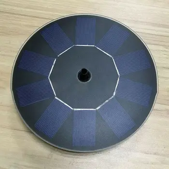

Solar Panel Pump Water Brushless Pump Fountain Garden Decoration Petal Fountain