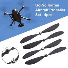 4 шт./компл. винты для Дронов крылья аэрофотосъемка аксессуары для GoPro Karma YJS Прямая поставка