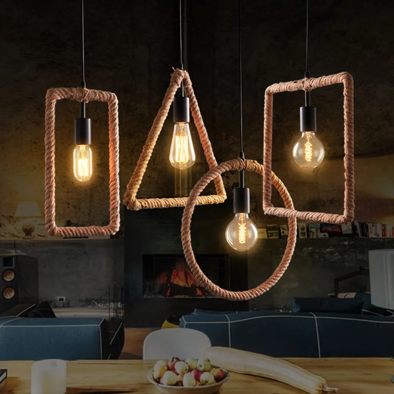 

Retro American Loft Industrial Restaurant Bar Cafe Studio Artistic Creative Lamparas De Techo Colgante Moderna pendant lights