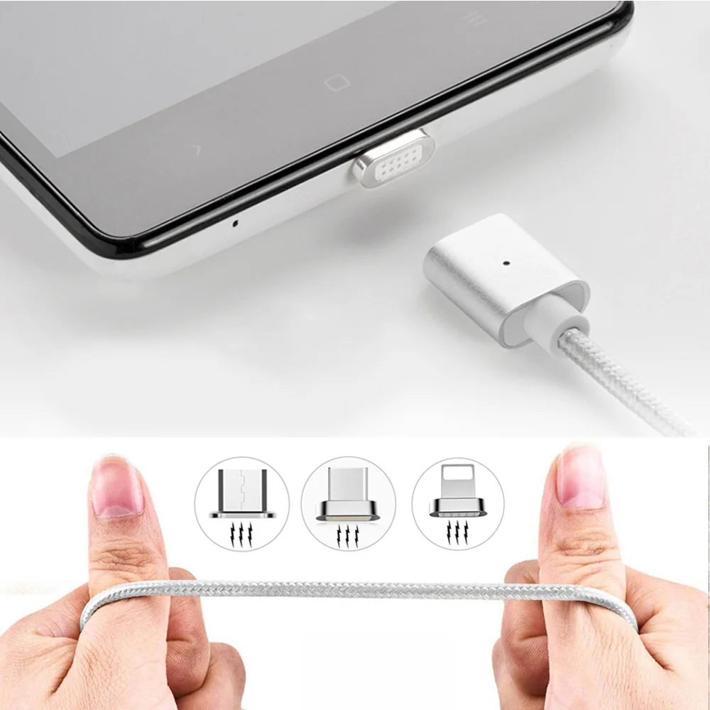 Золотой и Серебряный двухцветный кабель для мобильного телефона C type USB интерфейс