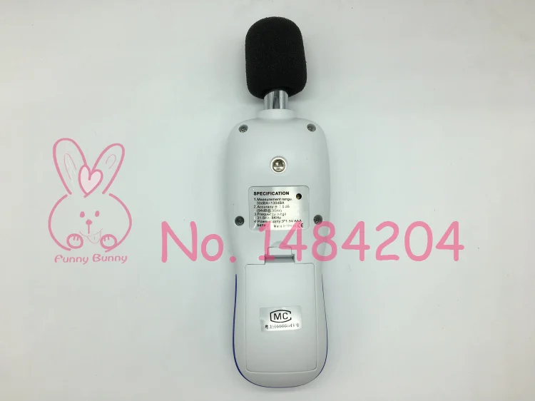 Ручной измеритель уровня звука GM1353 Benetech 30~ 130 dBA Noisemeter с подсветкой