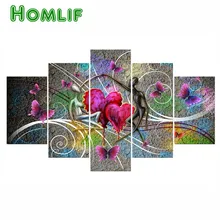 5d алмазная картина на заказ eigen foto в форме сердца эльф Мандала Иисус Алмазная картина полная квадратная вышивка крестиком дерево