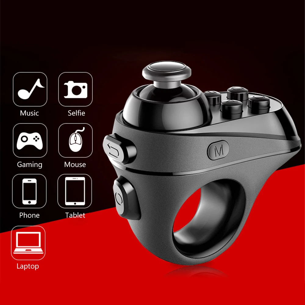 Беспроводной Bluetooth игровой контроллер для пальцев адаптер рукоятки мыши Игровые