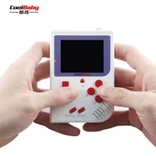Coolbaby RS-6 портативная ретро мини портативная игровая консоль 8 бит 2,0 дюймов ЖК цветной детский игровой плеер встроенный 129 игр