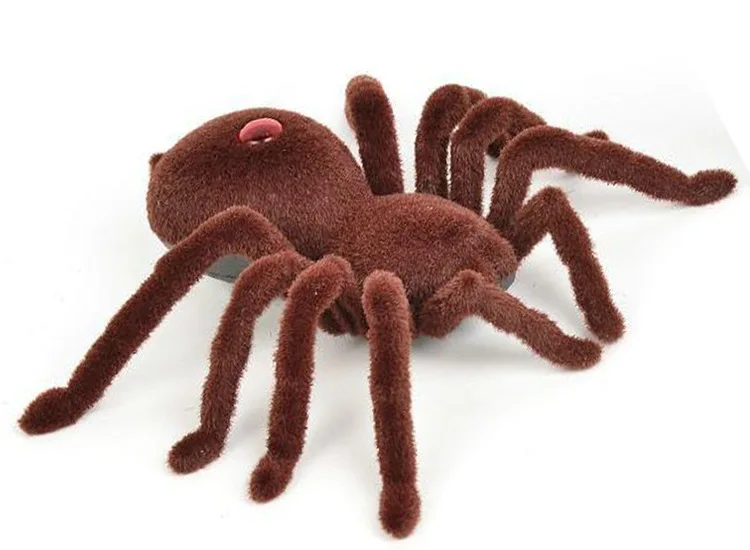

Remote Control 11 2CH Infrared Realistic RC Spider Toy Prank Gift Eyes Shine Tricky Wacky Children Creative Toys for Children