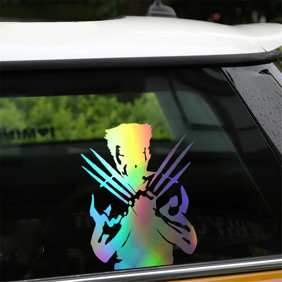 Cunymagos Car Stickers Wolf X-Men Origins Wolverine King Kong Creative Decals Waterproof Auto Tuning Styling (5)