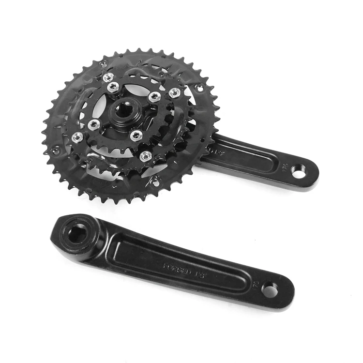 YASITE/Asian aluminum alloy crank 27 speed 44T mountain bike square