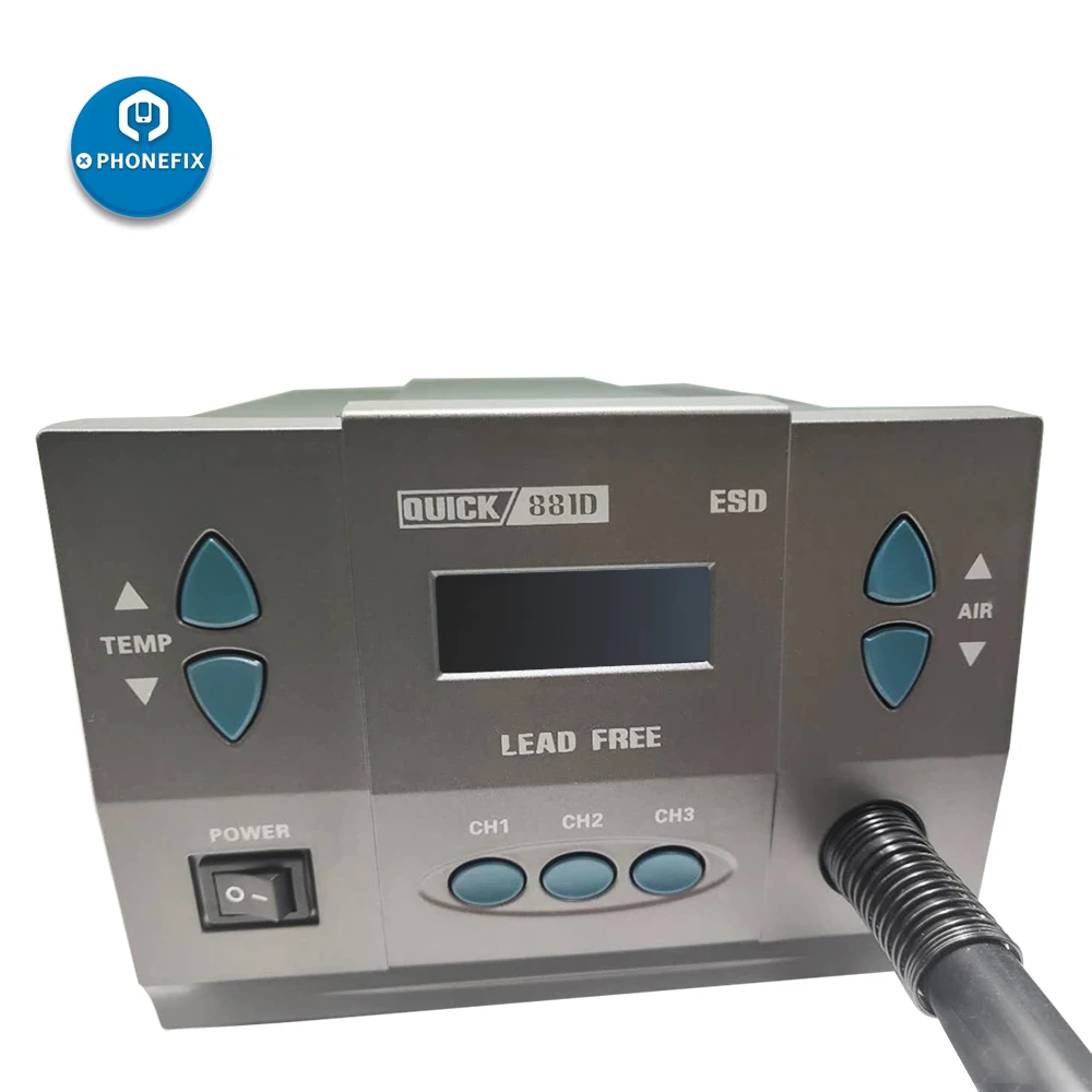 Quick 881D наладочная станция 1300 Вт 861DW Flagship Edition + 856AD издание в твердой обложке