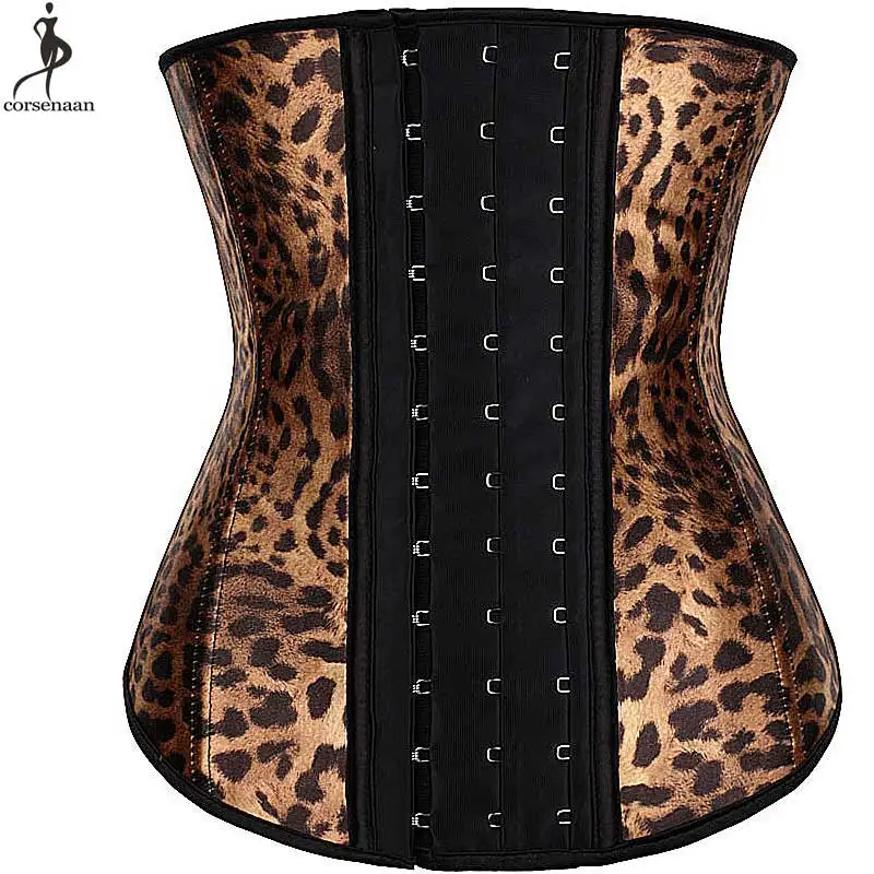 

Wholesale Waist Trainer Dropshipping Cheap Price Latex Waist Slimming Bustier Outfit Plus Size Solid Corset Women Hooks Corselet