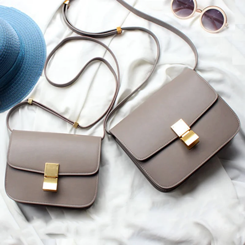 Роскошная Брендовая женская сумка кросс боди Bolsas Feminina из натуральной кожи на