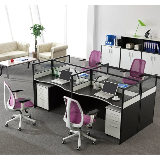 Office Furniture Screen Desk Parion Wall Staff Card Bit Screen Desk Parion Wall Office Staff