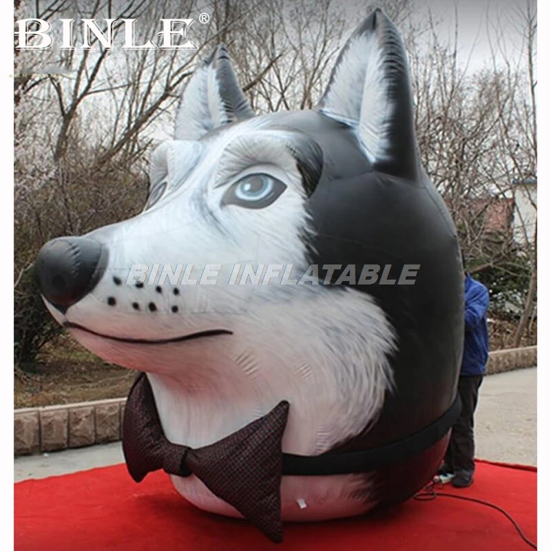 Inflatable Christmas Husky