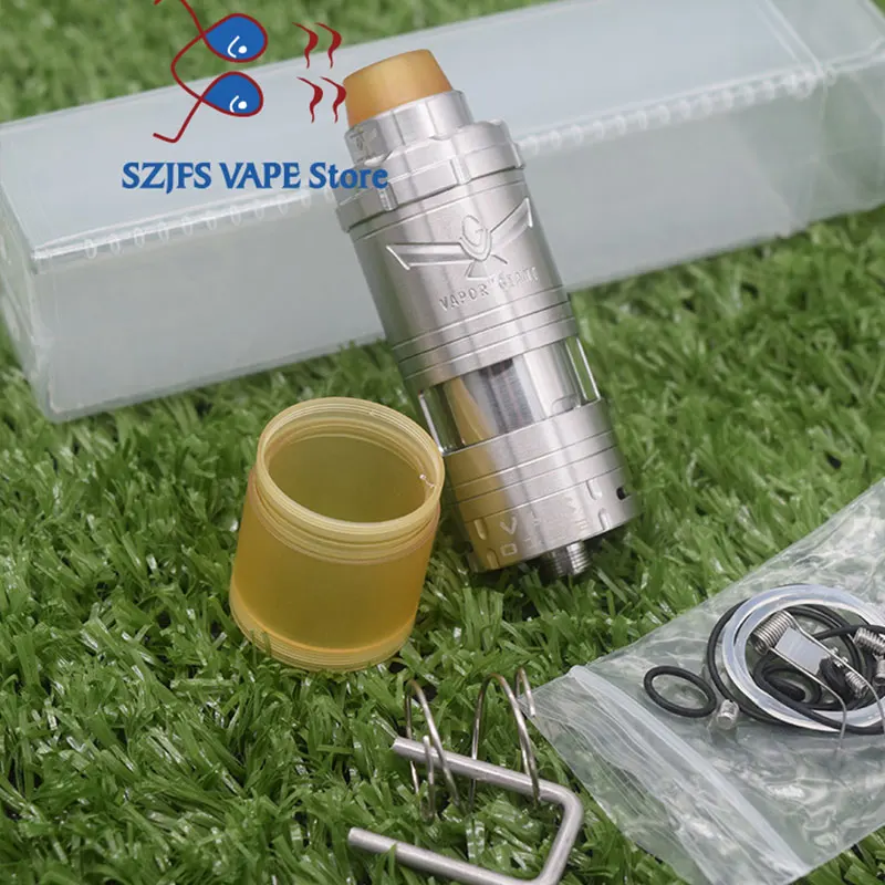 HOTVapor Giant v6 S 23 мм/25 мм RTA 6 мл емкость 316ss Регулируемый нижний воздушный поток одна